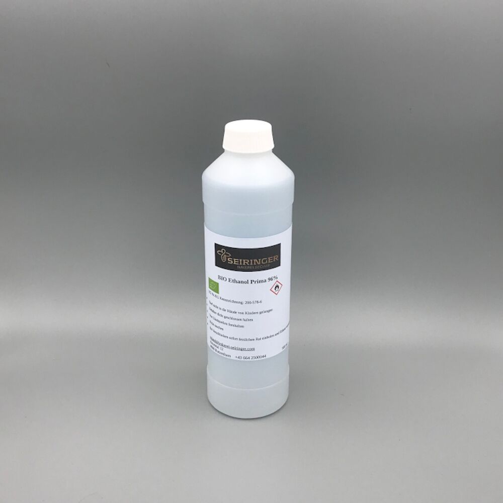 BIO Weingeist - Ethylalkohol - Alkohol 96%