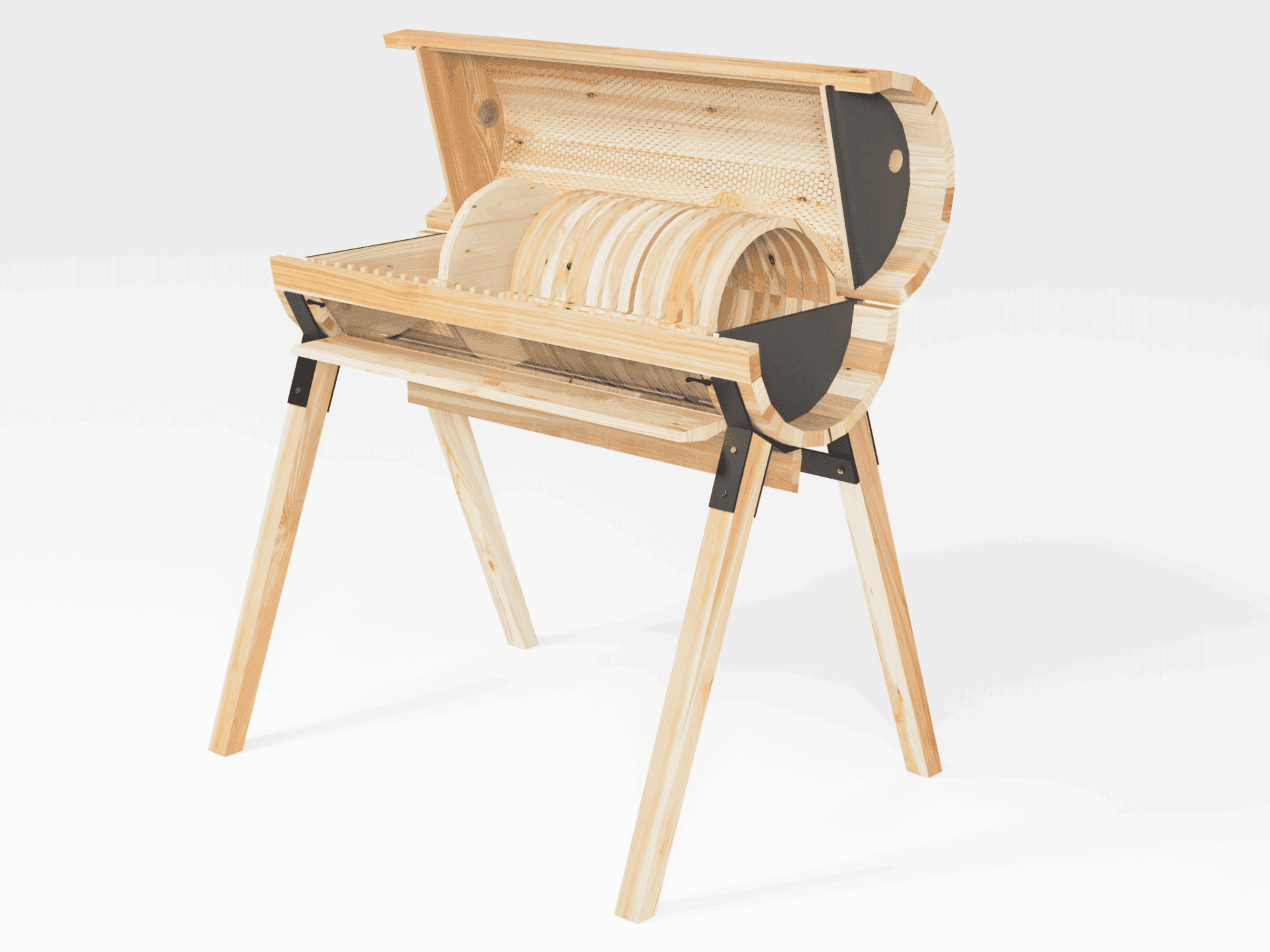 kozahive-topbar-beehive-right-open (1) Trogbeute