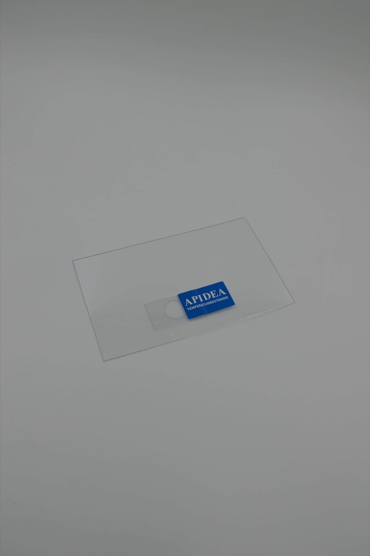 12761_Klarsichtdeckel_blau_2 Apidea Klarsichtdeckel mit Klappe - temperaturbeständig