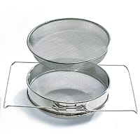 Doppelsieb Ø ca. 24 cm mit leichtem Kegel – Bild 1