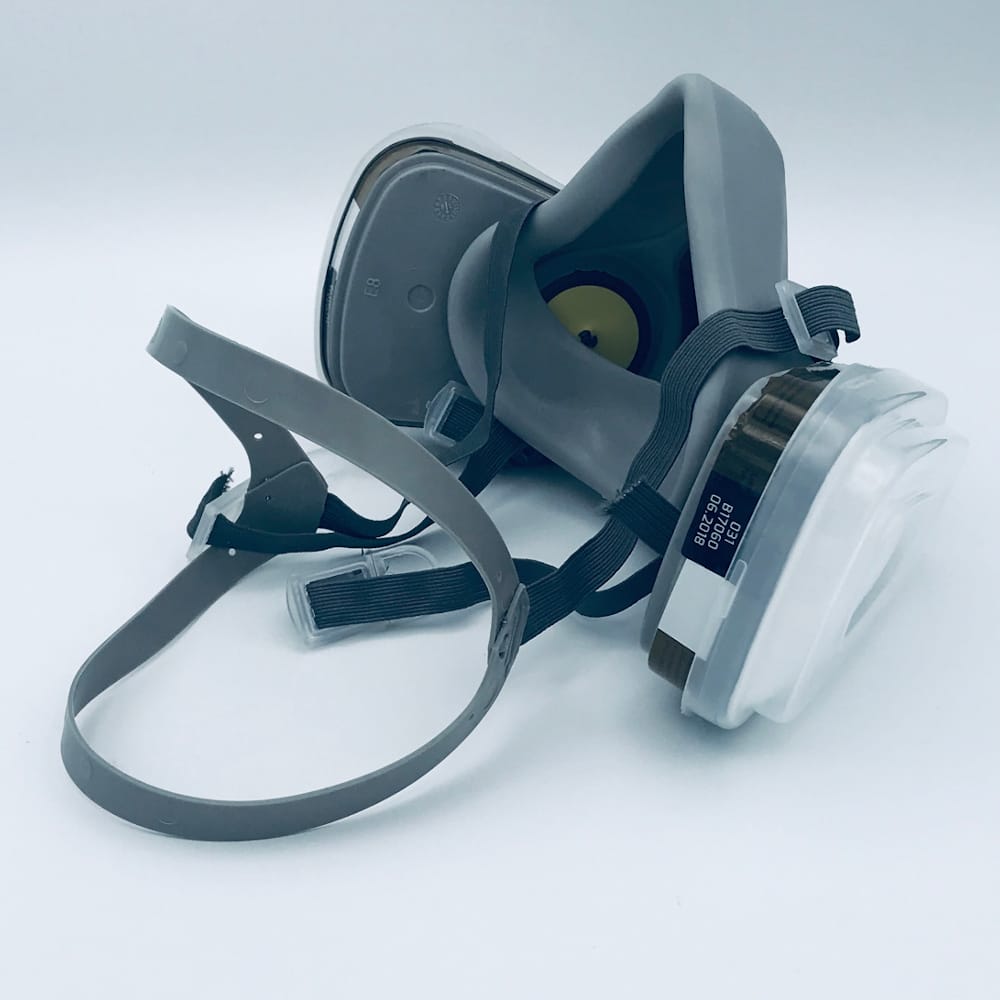 3M Atemschutz Halbmaske mit Wechselfilter SET - FFP3 – Bild 1