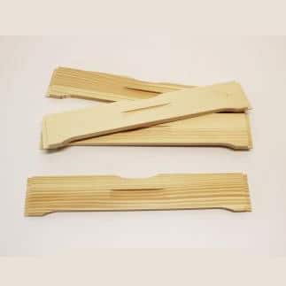 Fluglochschieber aus Holz 387 mm für Zander 10 - 420x490 – Bild 1