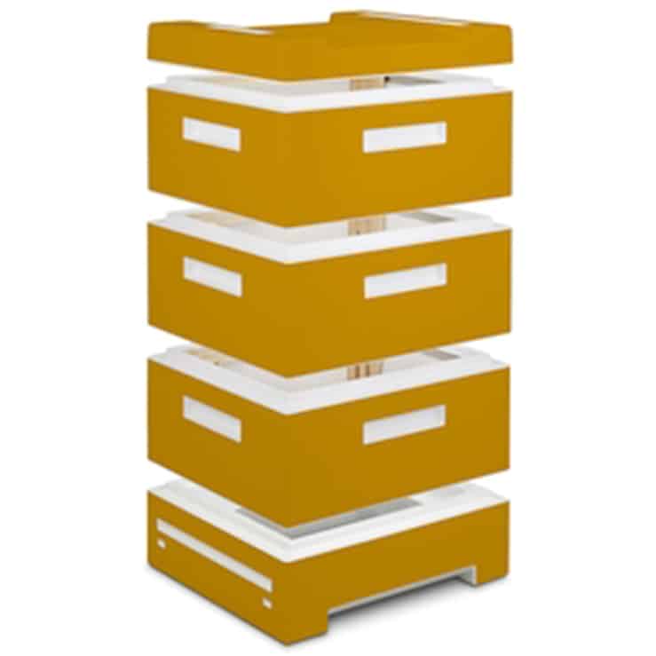 Frankenbeute® 10 Rähmchen Zander mit Hochboden – Bild 1