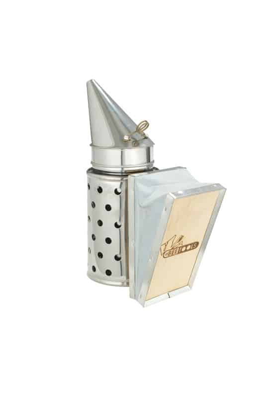 Smoker Edelstahl groß mit Lederbalg – Bild 1