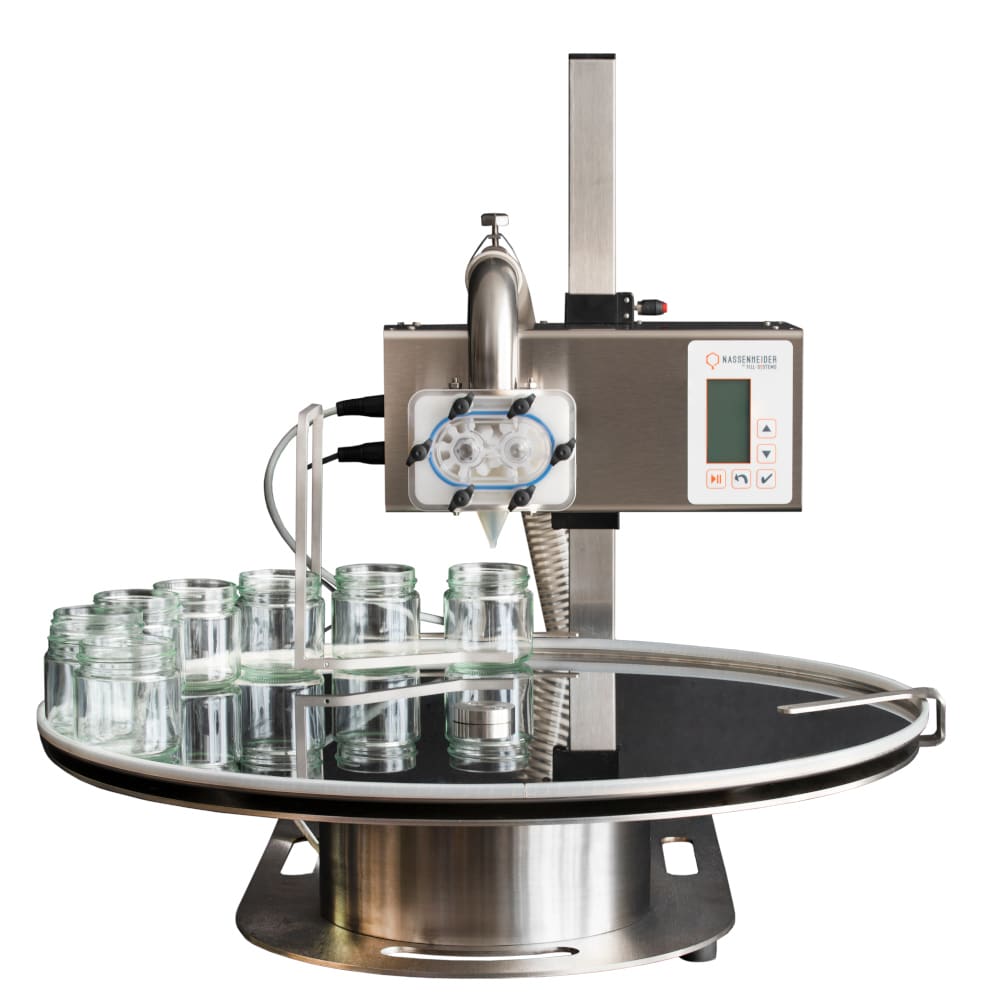 Abfuellanlage drehtisch Nassenheider Honeyaid Kombi Auto S – Bild 1