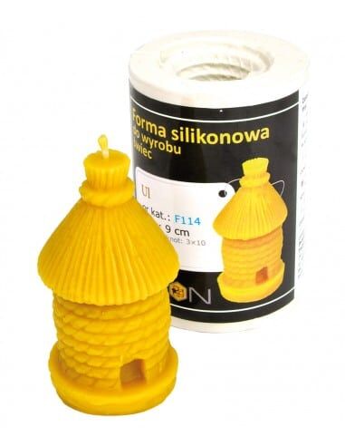 silikonform-der-bienenstock-hohe-9-cm Silikongießform Der Bienenstock H: 9cm - F114