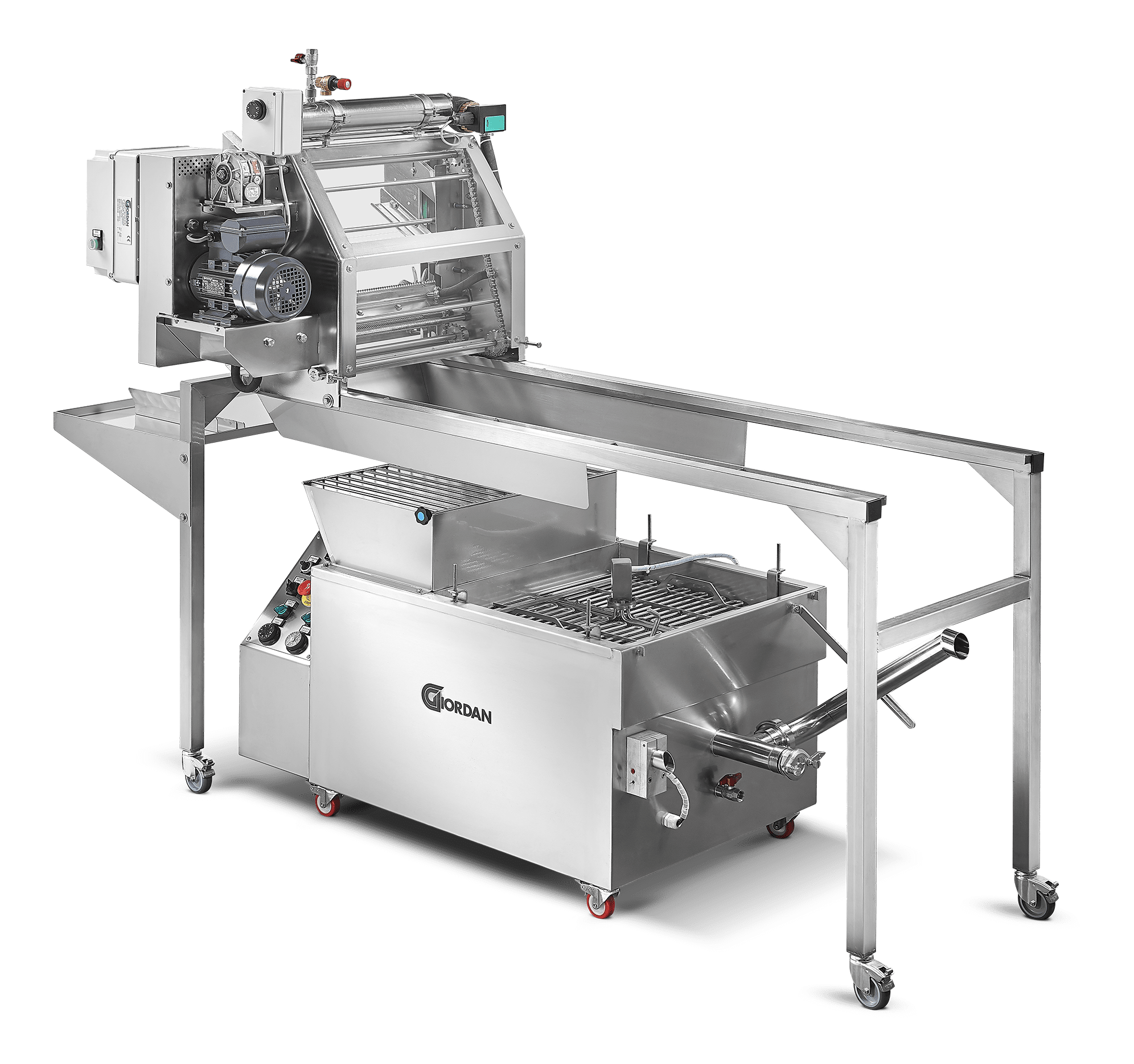 Giordan Entdeckelungsanlage mit Direktwachsschmelzer