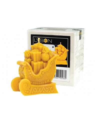 Silikongießform Schlitten mit Geschenken – FS508 Silikongießform Schlitten mit Geschenken - FS508