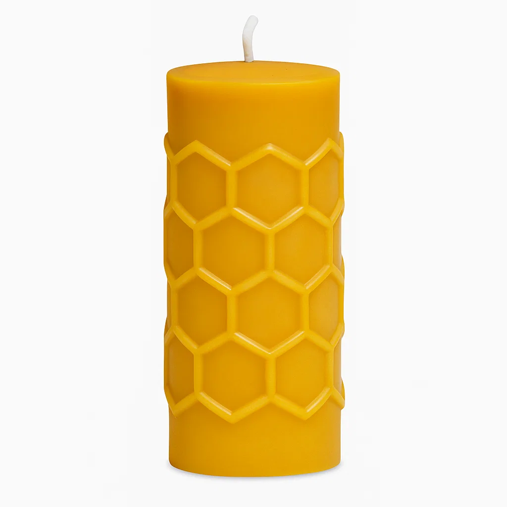 Silikongießform Wabenmuster Ø50x110 - F-IK-1 Silikongießform Wabenmuster Ø50x110 - F-IK-1