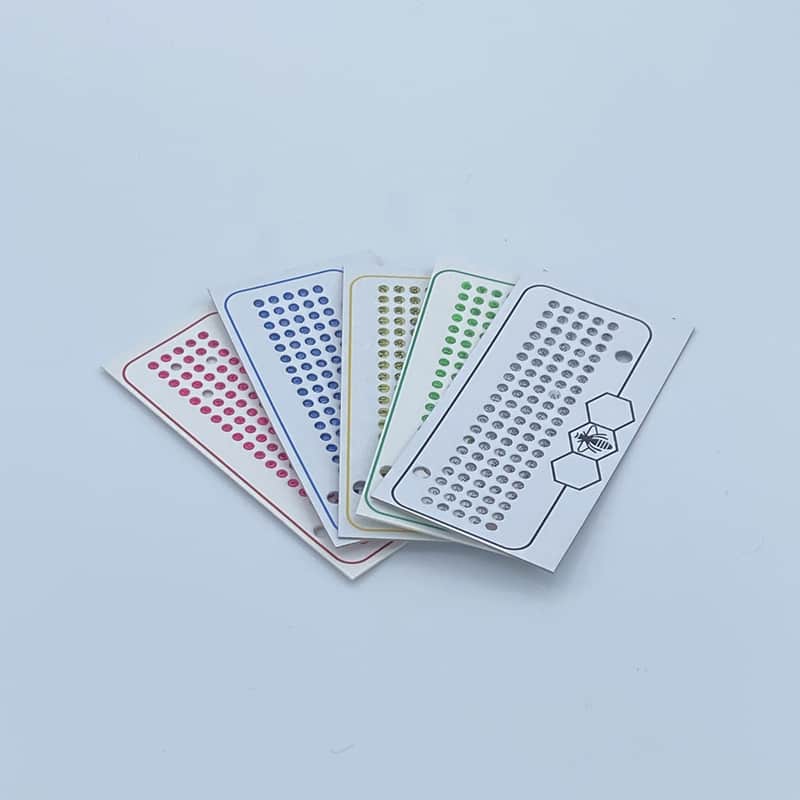 Leucht Opalith Einzelkarte mit Nummern 1-99 – Bild 1