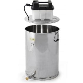 Nirosta Schmelzkombi mit Dampfmeister – Bild 1