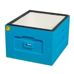 Lyson Dadant Blatt 10 Brutraumzarge blau – Bild 1