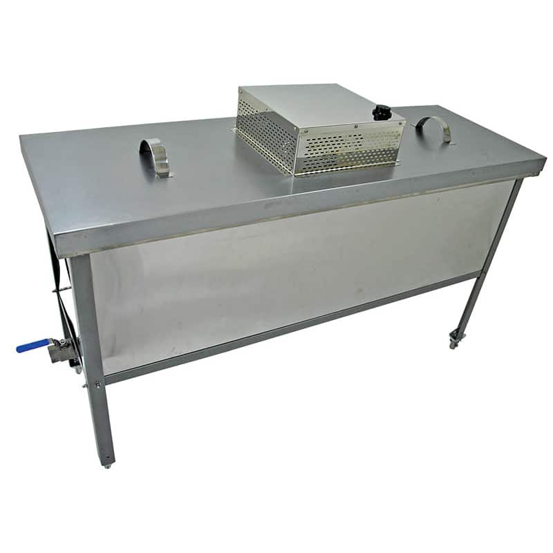 Beheizter Deckel für Entdeckelungswachsschmelzer