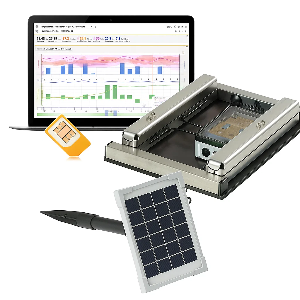 Wolf Stockwaagen-Paket "Honigsammler" 51x51cm