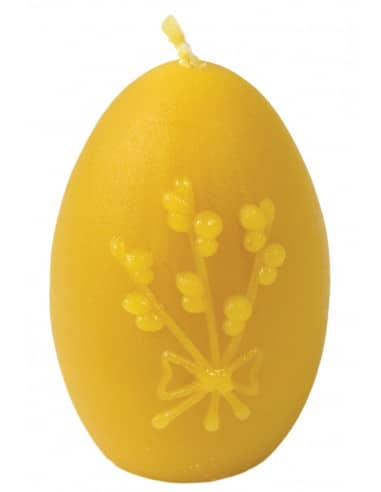 Silikongießform Osterei mit Weidenkätzchen H: 7,5 cm - FS164