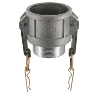 14674 Schnellkupplung Edelstahl Mutterteil AG 6/4" Stecker 53mm