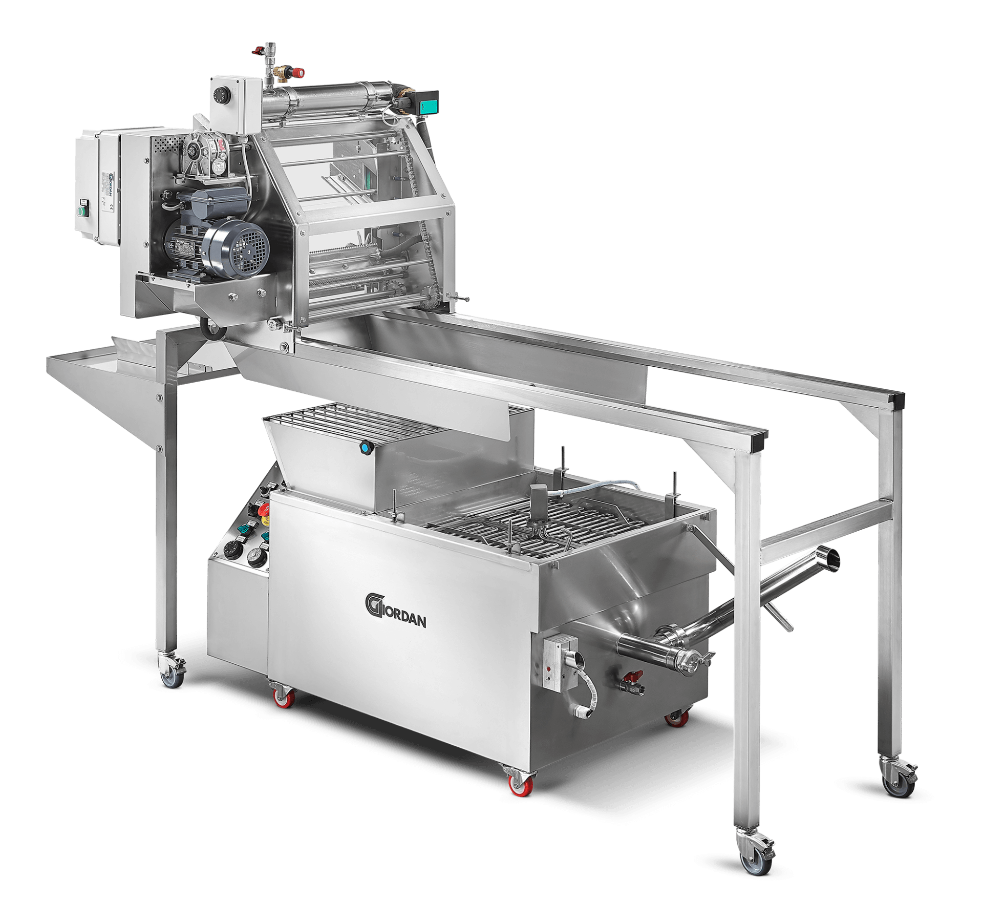 Giordan Entdeckelungsanlage mit Direktwachsschmelzer