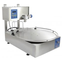 honey-bottler-with-mini-turntable Lyson Abfüllanlage mit Drehtisch