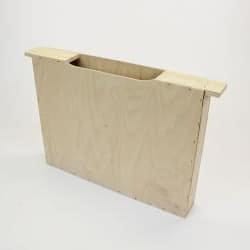 Futtertasche Holz EHM Jumbo 35 mm - 3l – Bild 1