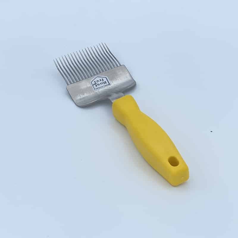 Entdecklungsgabel_IDEAL Entdecklungsgabel IDEAL, gelber Plastikgriff – Bild 1