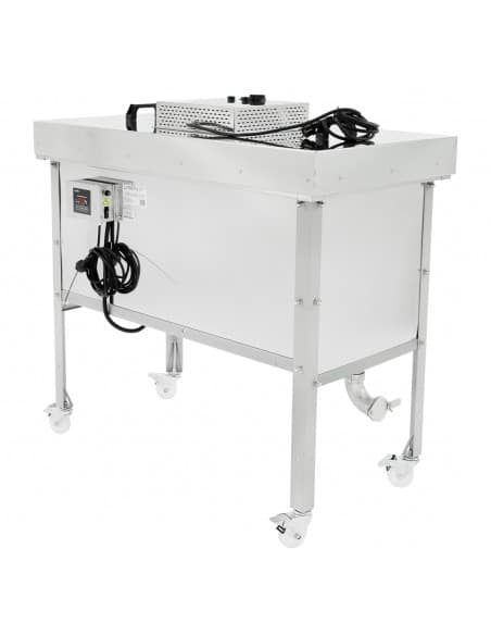 Lyson Multifunktions Entdeckelungs Wachsschmelzer, Tisch und Auftaugerät isoliert