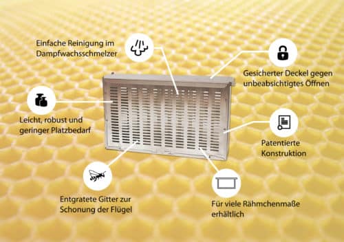 Merkmalblatt-DWT-DE-wax-1-500×352 Duplex Wabentasche für Varroa Controller