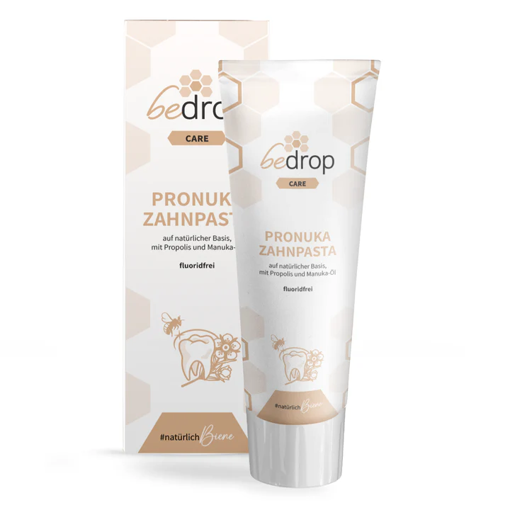 Pronuka Zahncreme mit Propolis & Manuka-Öl, fluoridfrei & natürlich 75ml Pronuka Zahncreme mit Propolis & Manuka-Öl, fluoridfrei & natürlich 75ml