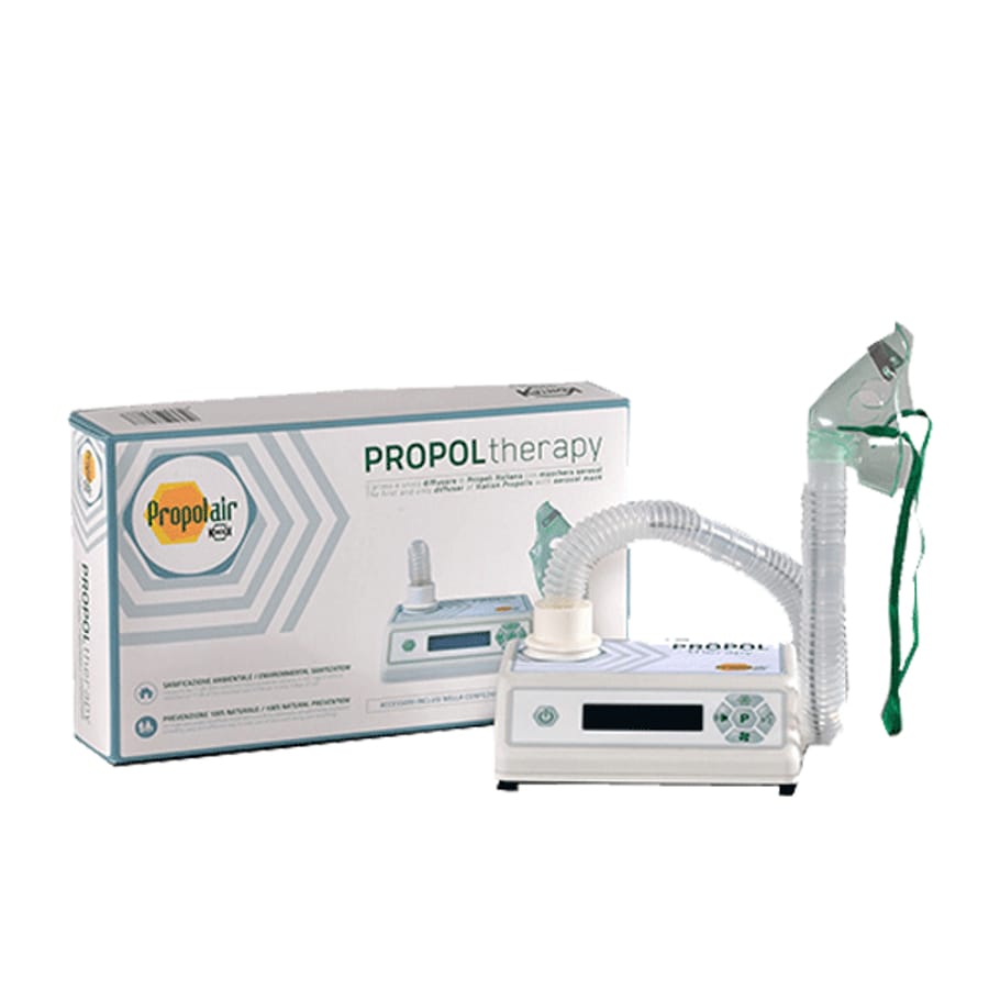 Propolair-therapie-a4 Propolair Propolisverdampfer Therapie mit Ionisator, Lüfter und Maske - A4 – Bild 1