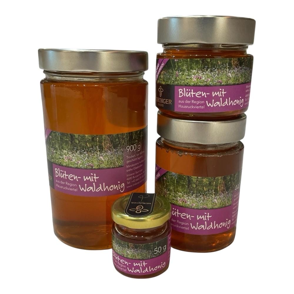 Blüten- mit Waldhonig Blüten- mit Waldhonig