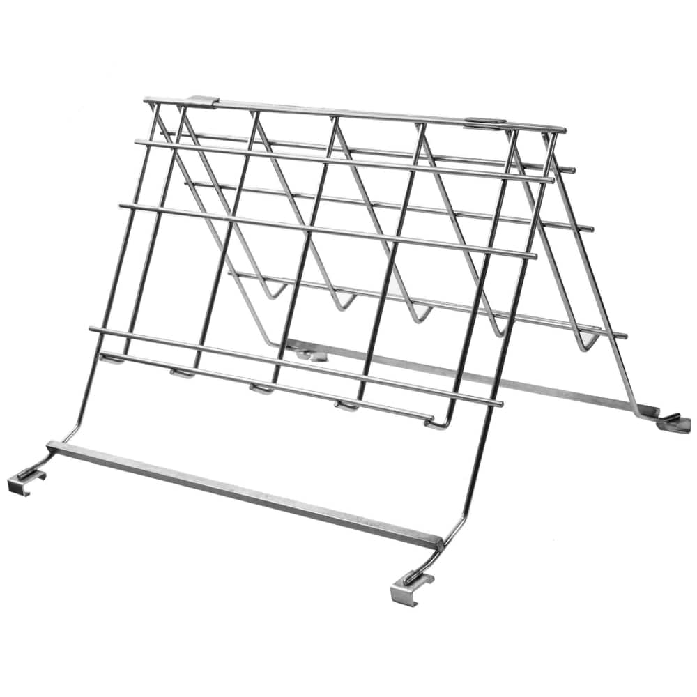 Logar Edelstahl Entdeckelungsstativ für Entdeckelungswachsschmelzer – Bild 1