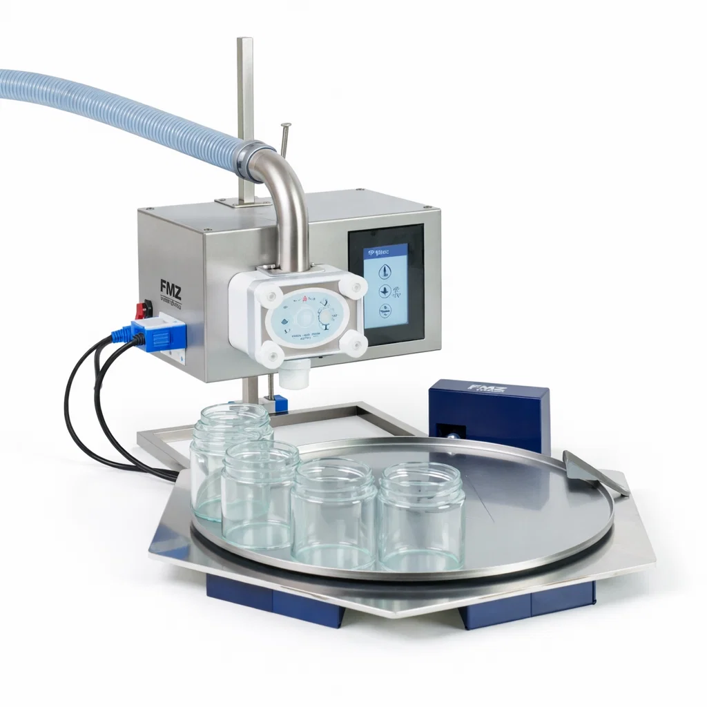 FMZ Abfüllanlage inkl. Drehteller