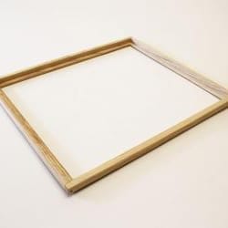 Rahmen ag Holzrahmen für Absperrgitter 435x435mm EHM – Bild 1