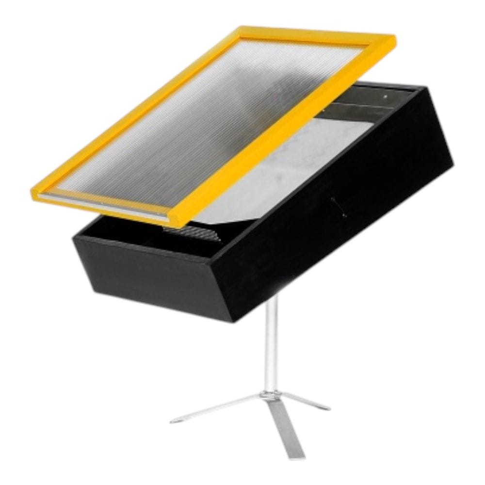 Sonnenwachsschmelzer SMALTO II mit Standfuß aus Edelstahl Sonnenwachsschmelzer SMALTO II mit Standfuß aus Edelstahl