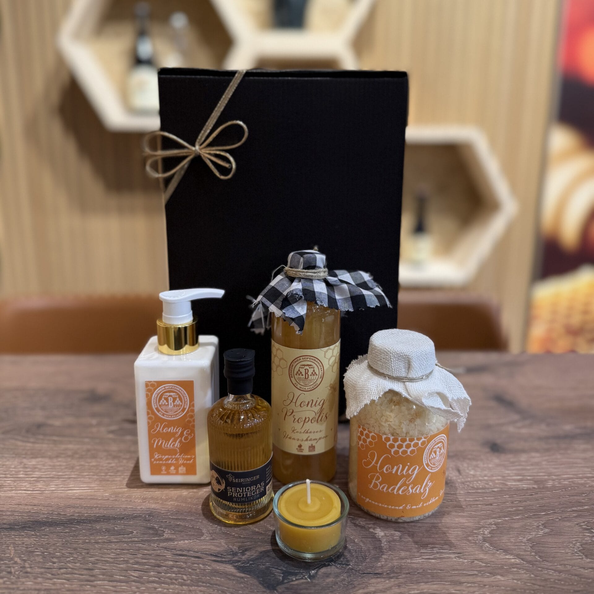 Geschenkbox Goldene Auszeit Geschenkbox Goldene Auszeit